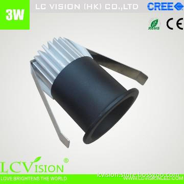 Mini indoor 3W CREE LED Down light / Dimming / Fixed / 140 lm